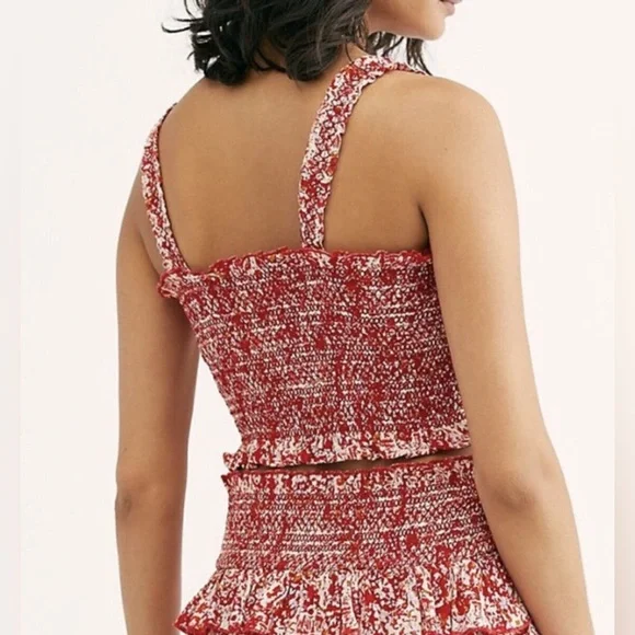 Free People 2 Piece Set! Crop Top & Skirt Set! - Picture 4 of 13